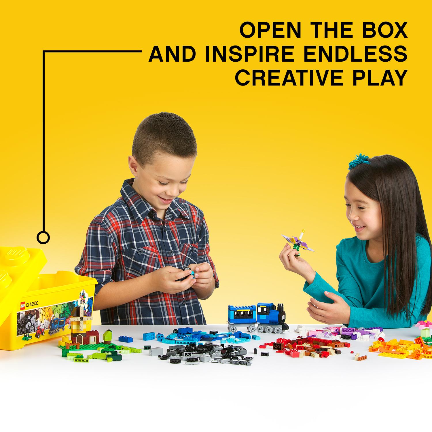 Mua 1 tặng 1 Đồ Chơi Lắp Ráp  LEGO Classic 11020 Bộ gạch sáng tạo kèm đế gạch  Classic 1601 chi tiết  MixASale