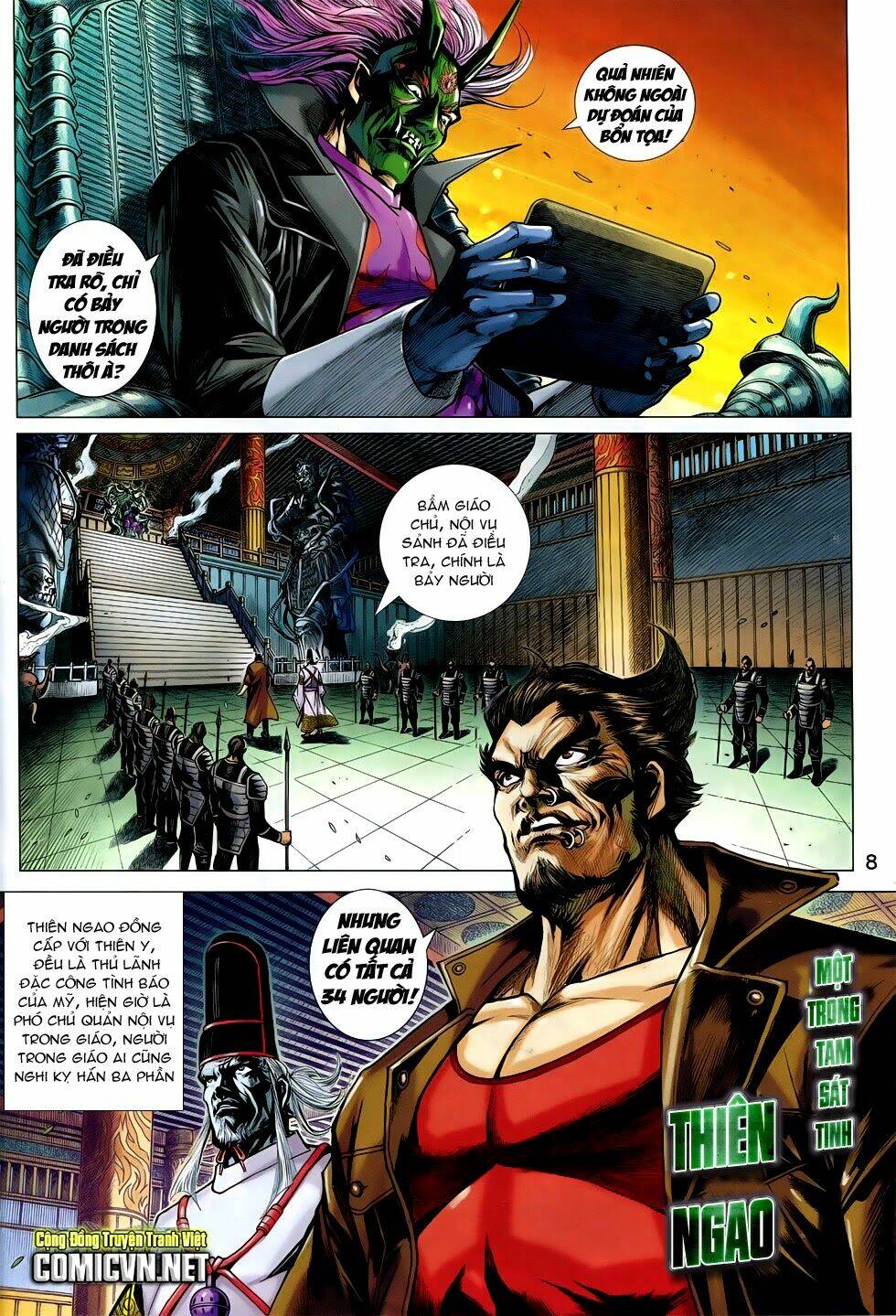 tân tác long hổ môn chapter 735 8