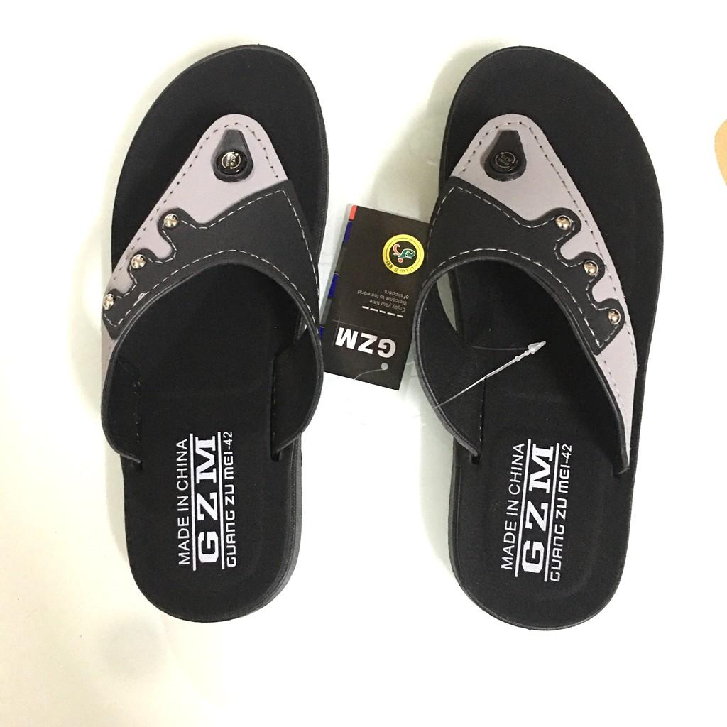 Dép Tông nam = Sỏ Ngón Nam Dép kẹp, Đế Cao Su Non, Êm Chân, Siêu Bền, Thiết Kế Thời Trang, Sành Điệu Size 41- 45