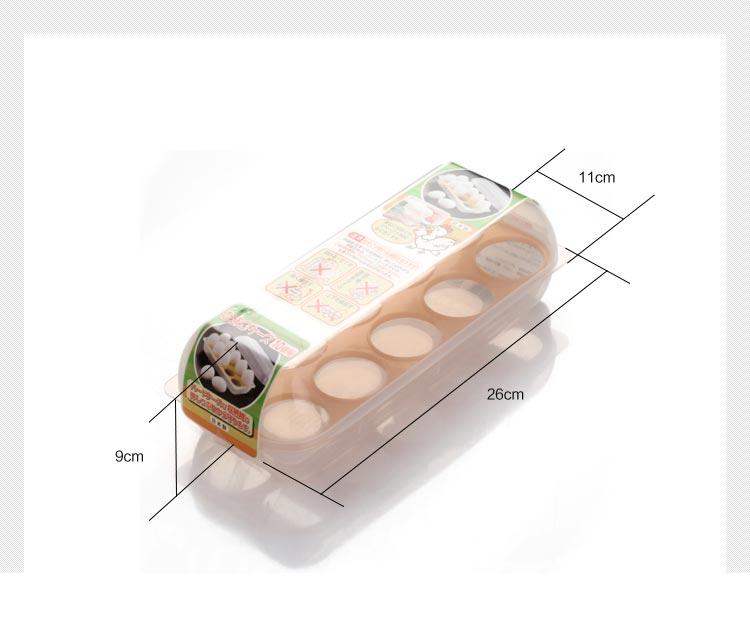 Khay đựng trứng 10 ngăn có nắp đậy M2