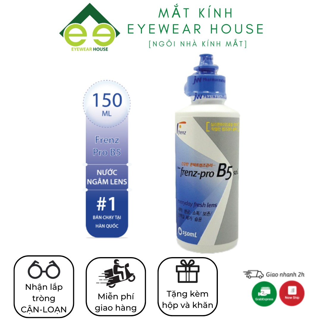 Nước ngâm rửa Kính áp tròng Frenz-pro B5