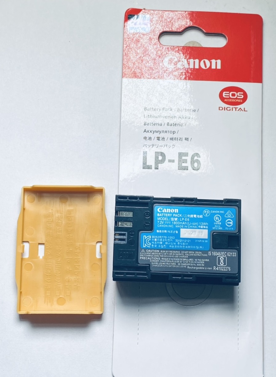 COMBO PIN SẠC THAY THẾ CHO PIN MÁY ẢNH CANON LP-E6