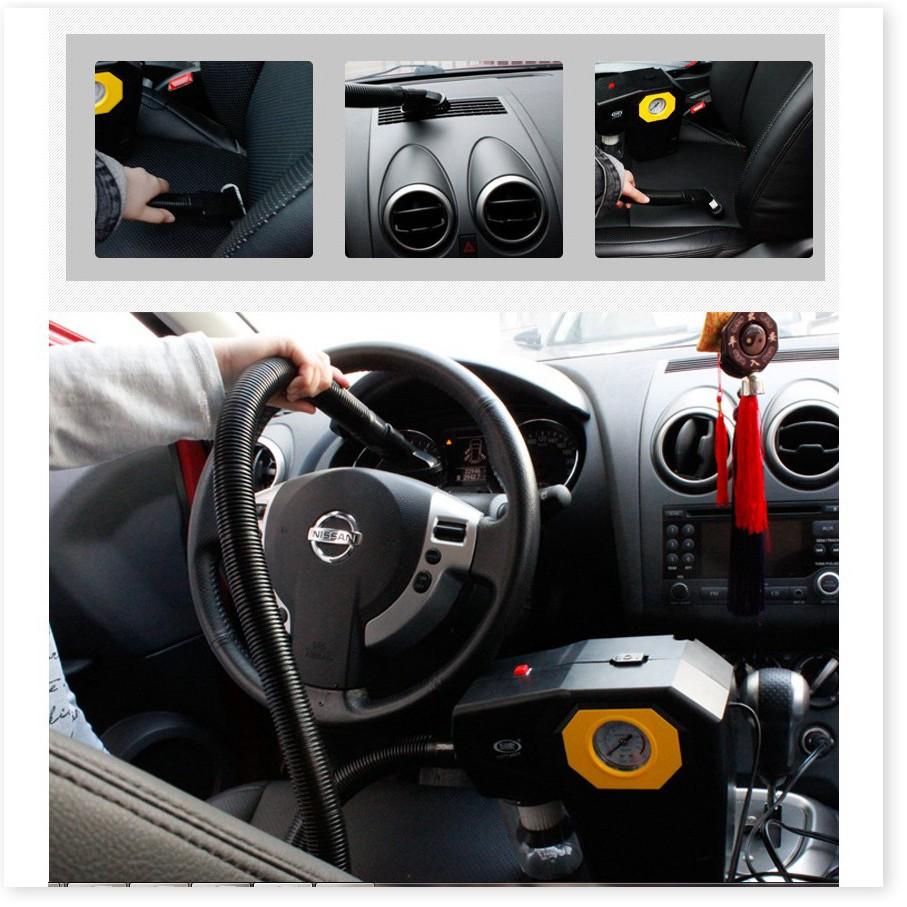 Máy hút bụi và bơm lốp ô tô cao cấp 120W 5m