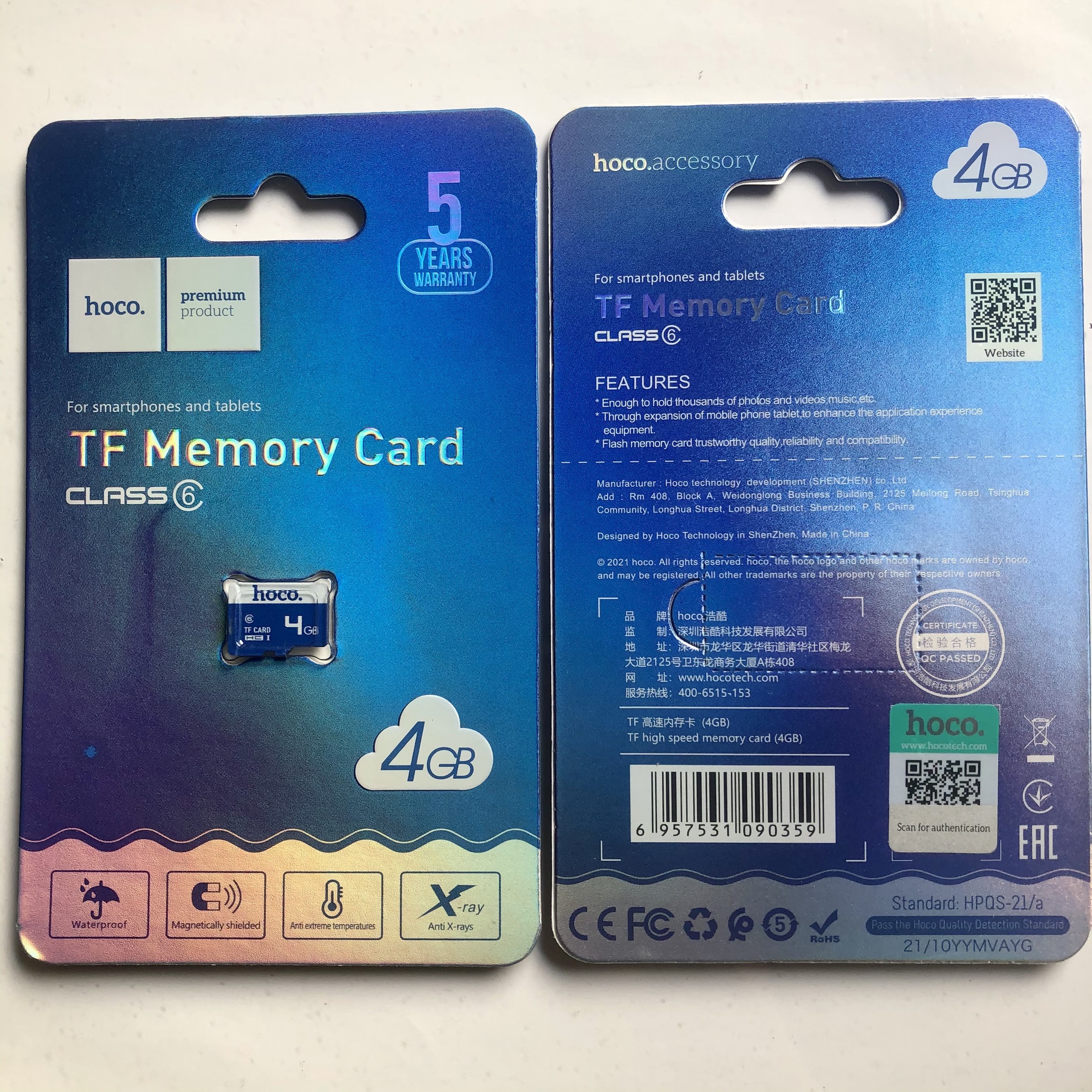 Thẻ Nhớ Cho Điện Thoại, Máy Tính Bảng 4GB, 8GB, 16GB, 32GB,... Hoco Class 10, Class 6 - Hàng Chính Hãng