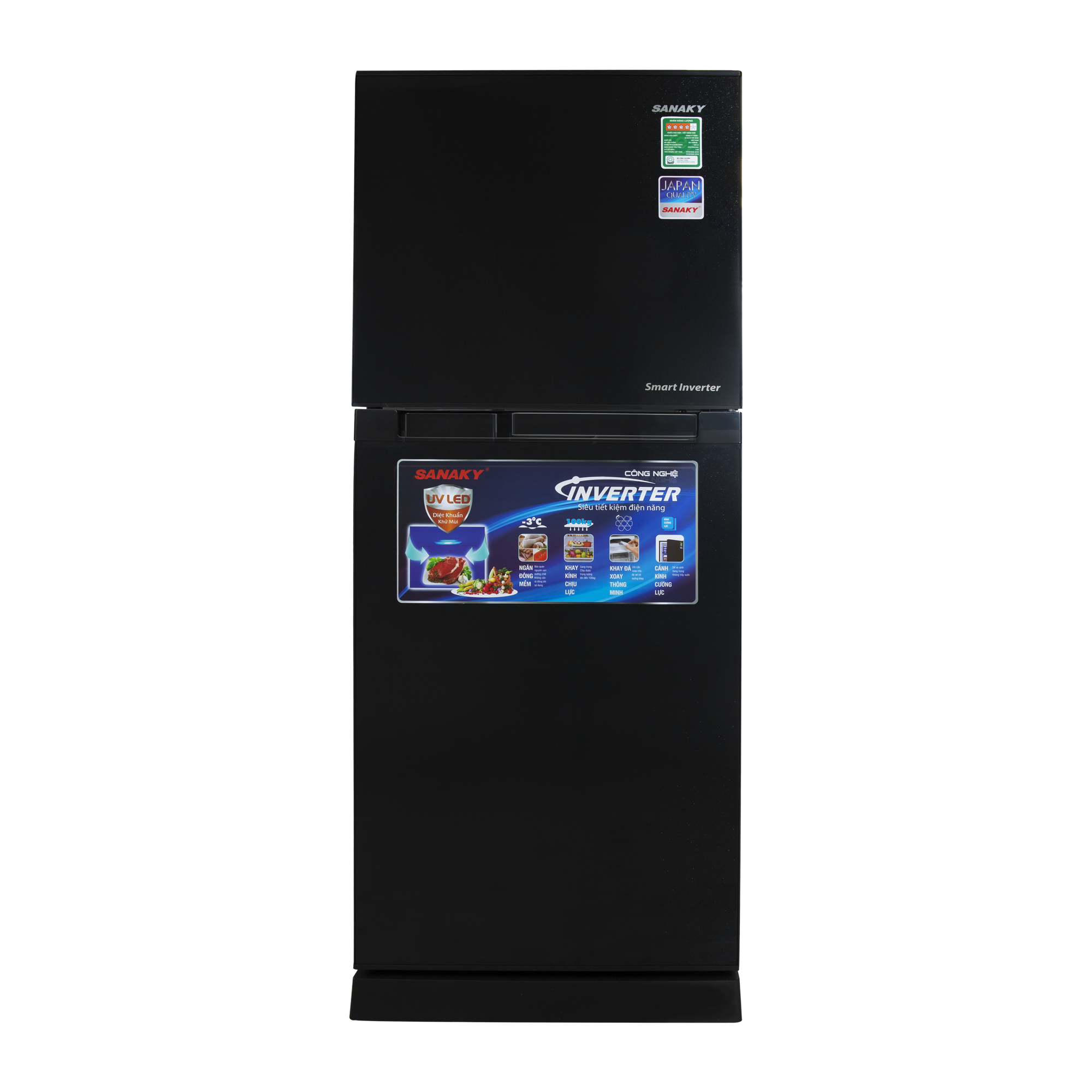 VH-199KD - Tủ Lạnh Sanaky Inverter 185 Lít - Hàng Chính Hãng