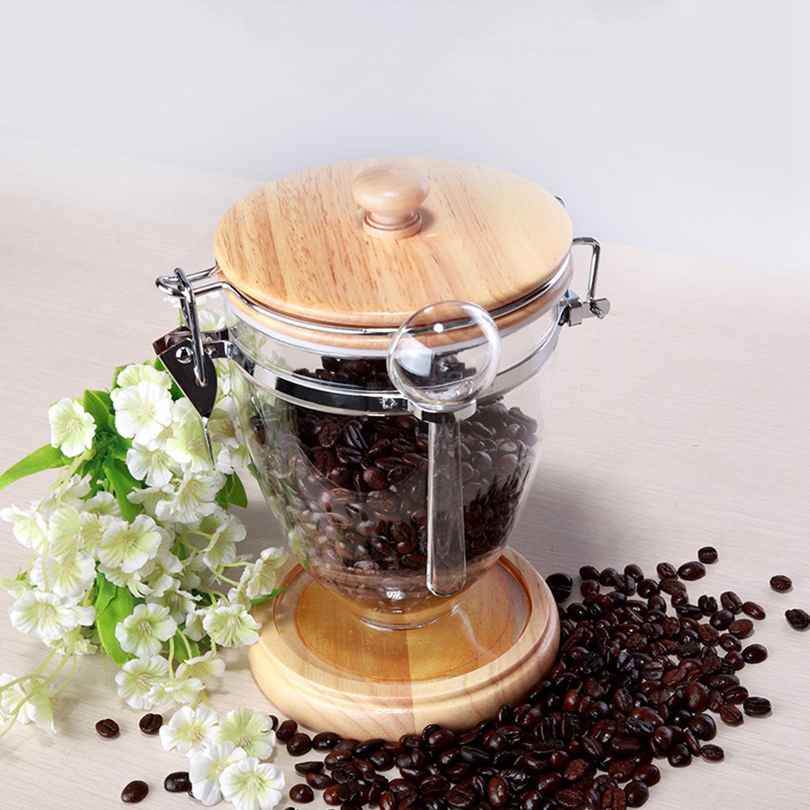 Storage Containers Coffee Jar Nuts Storage Container Organizer Canister for Beans