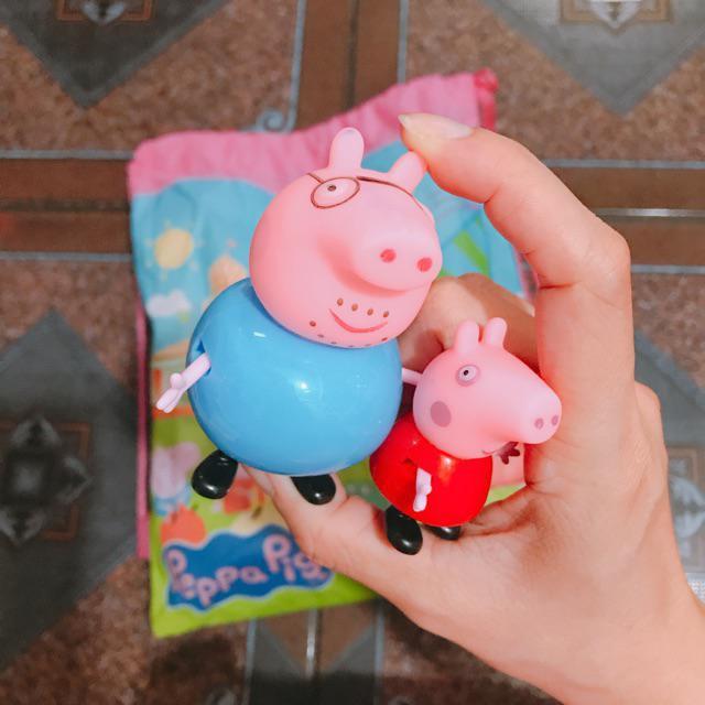 Bộ đồ chơi lớp học heo Peppa 13 nhân vật (hình thật ảnh cuối)