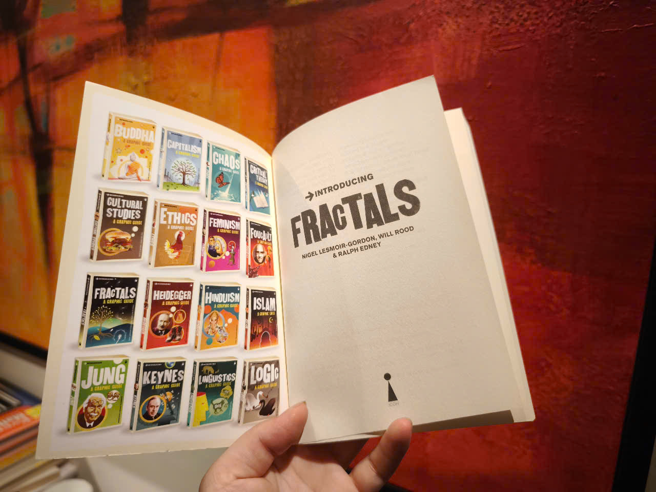 Sách - Introducing Fractals: A Graphic Guide by Nigel Lesmoir-Gordon - Science / Nonfiction