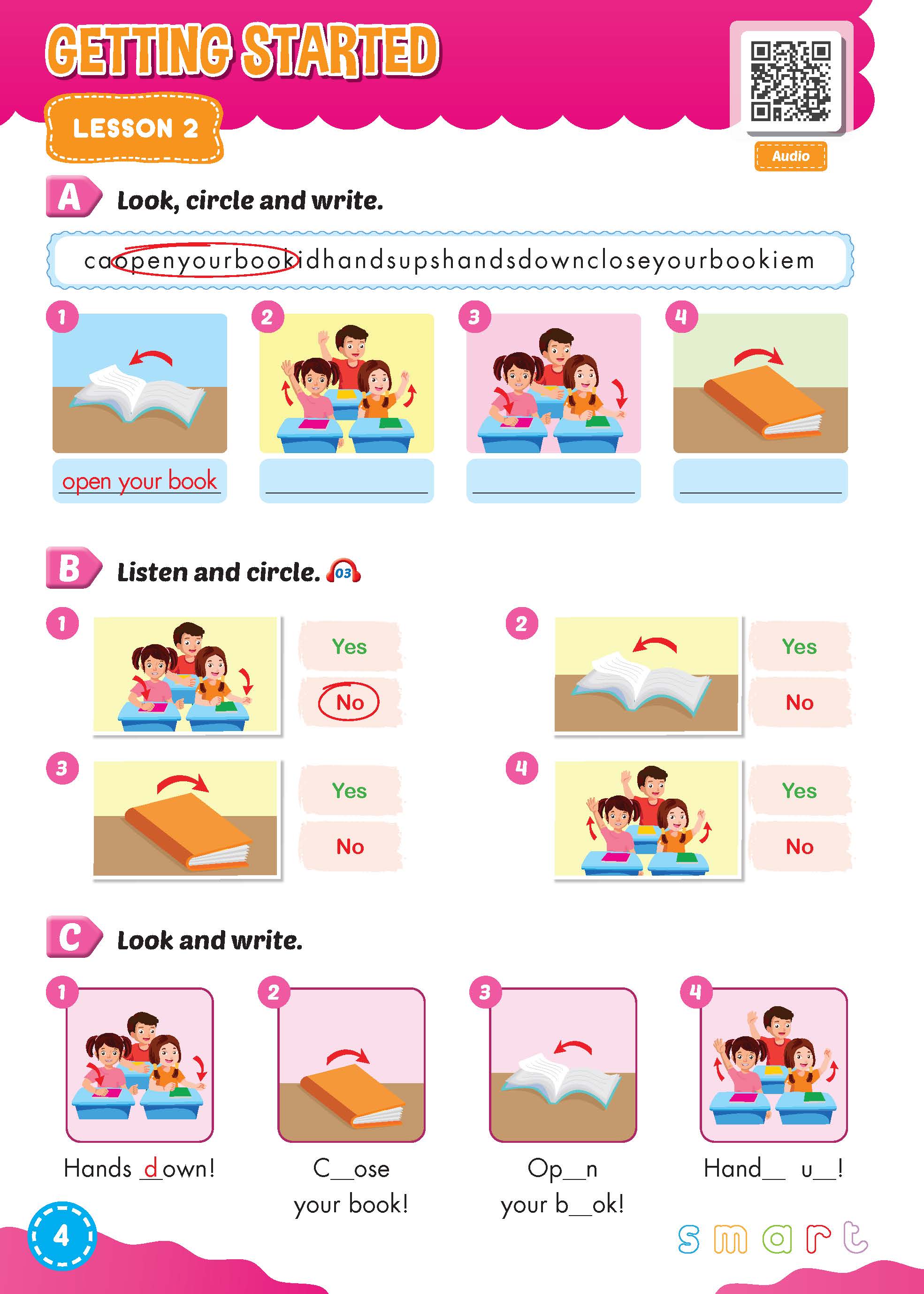 Bài tập Bổ trợ Tiếng Anh 2 i-Learn Smart Start 