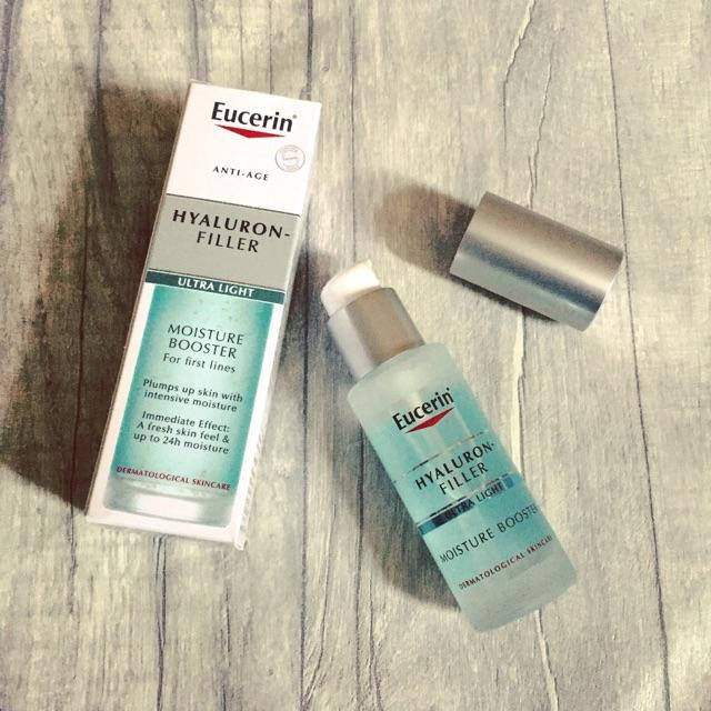 Eucerin Tinh Chất Cấp Ẩm &amp; Ngăn Ngừa Lão Hóa Hyaluron-Filler Moisture Booster 30ml