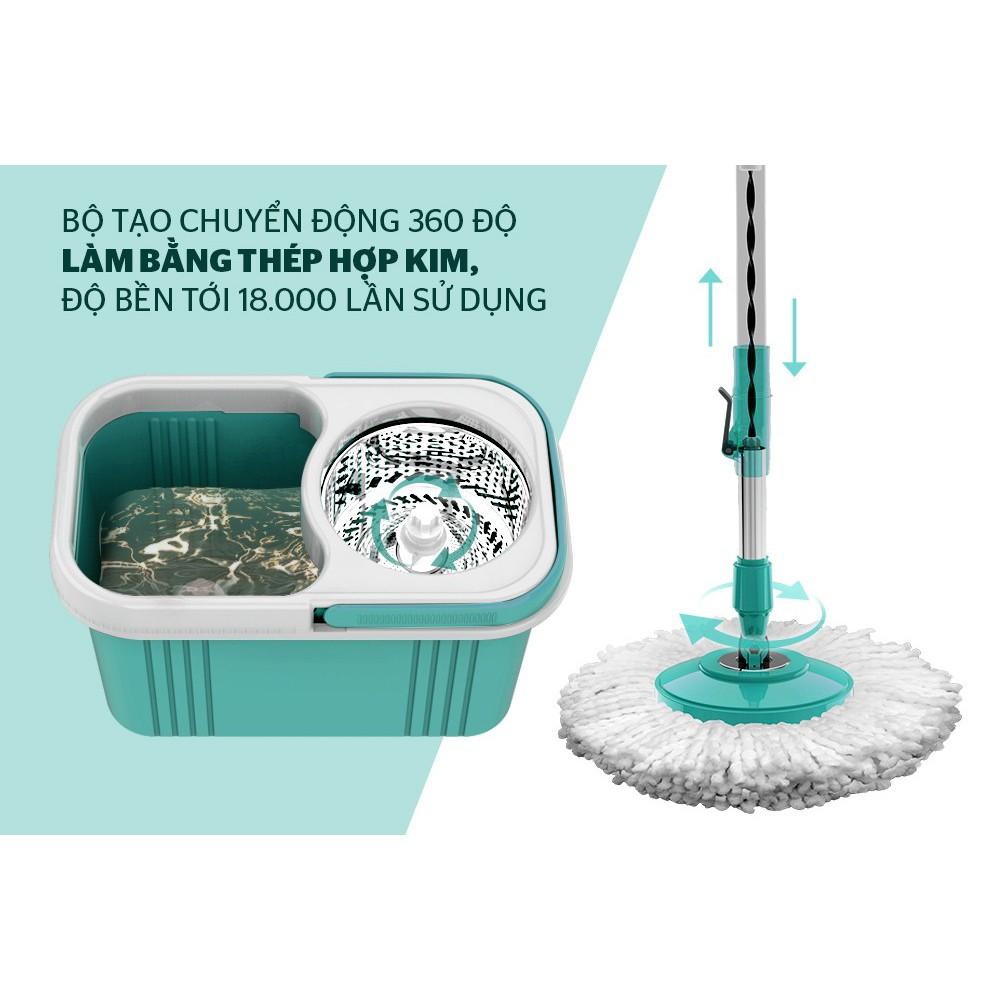 Bô lau nhà xoay 360 độ HAPPY TIME KH-CL330S