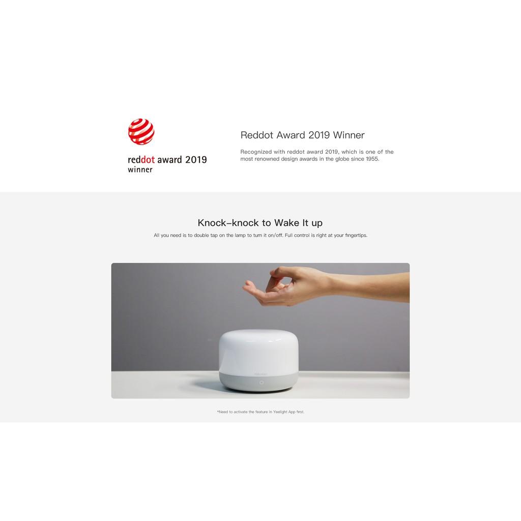 ĐÈN LED ĐẦU GIƯỜNG/ ĐÈN NGỦ THÔNG MINH XIAOMI YEELIGHT YLCT01YL - HỖ TRỢ APPLE HOMEKIT – BẢN QUỐC TẾ - NHẬP KHẨU CH