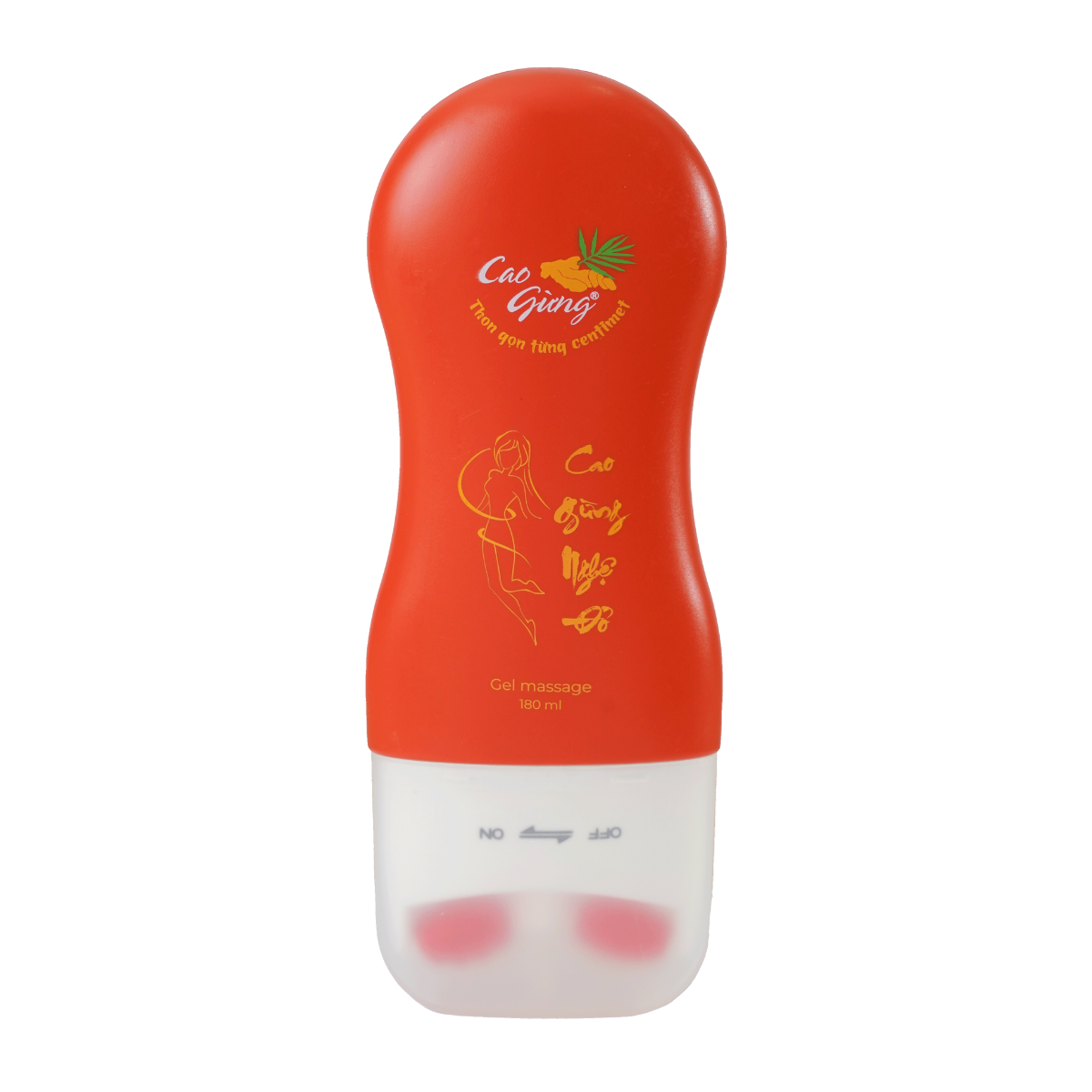 Cao Gừng Nghệ Đỏ Thanh Lăn Tan Mỡ 180ml