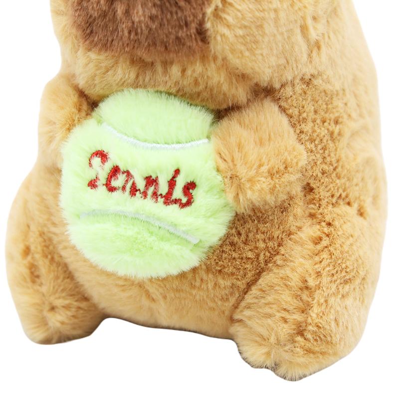 Móc Khóa Thú Bông Capybara 12 cm - WanLongDa MRYDST - Đội Nón Tennis