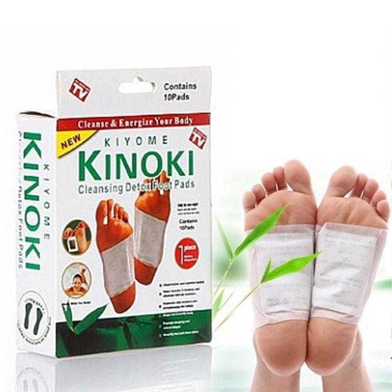 Bộ 10 Miếng Dán Thải Độc Chân KINOKI (10 miếng /1 hộp)