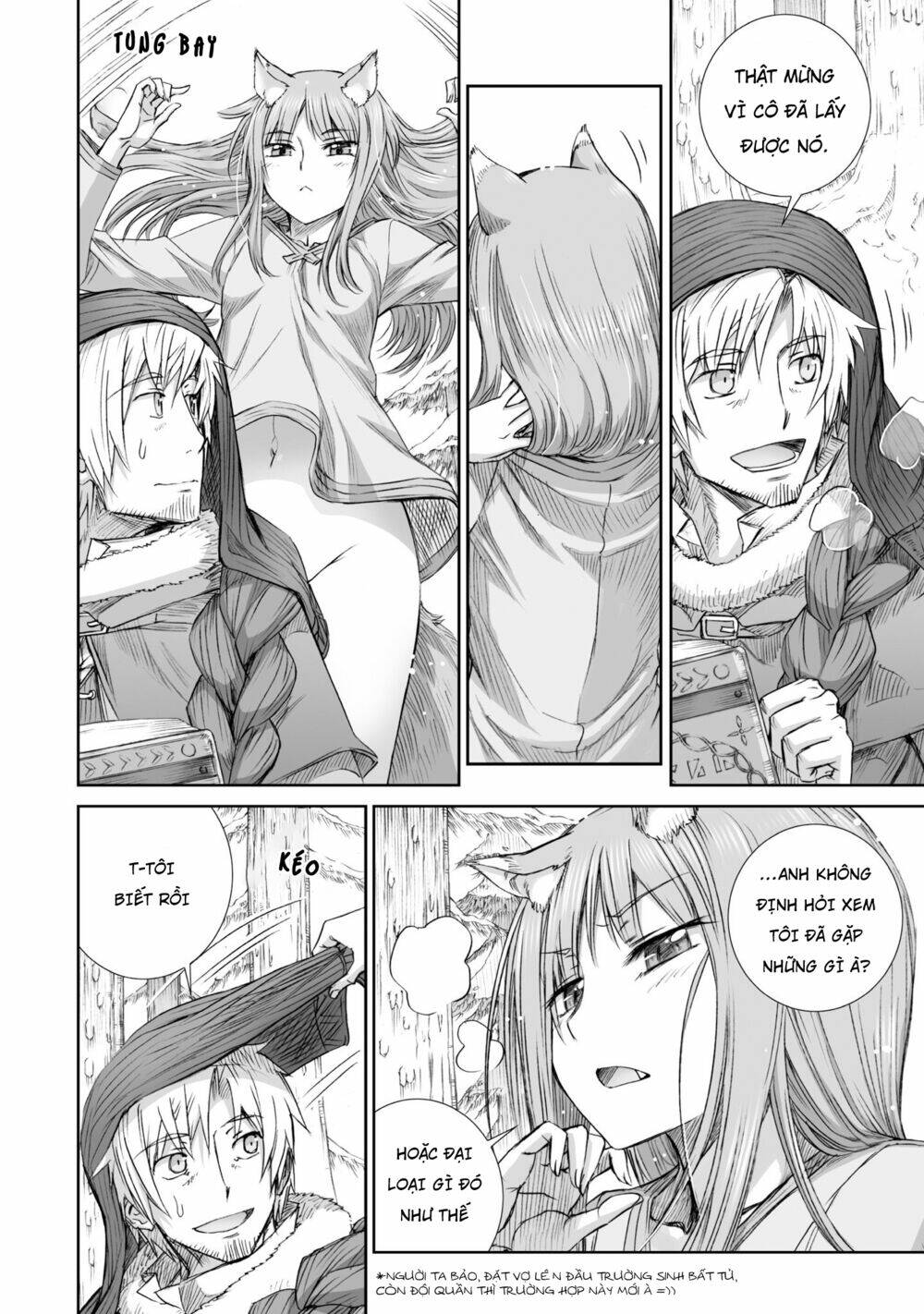 ookami to koushinryou chapter 90 4