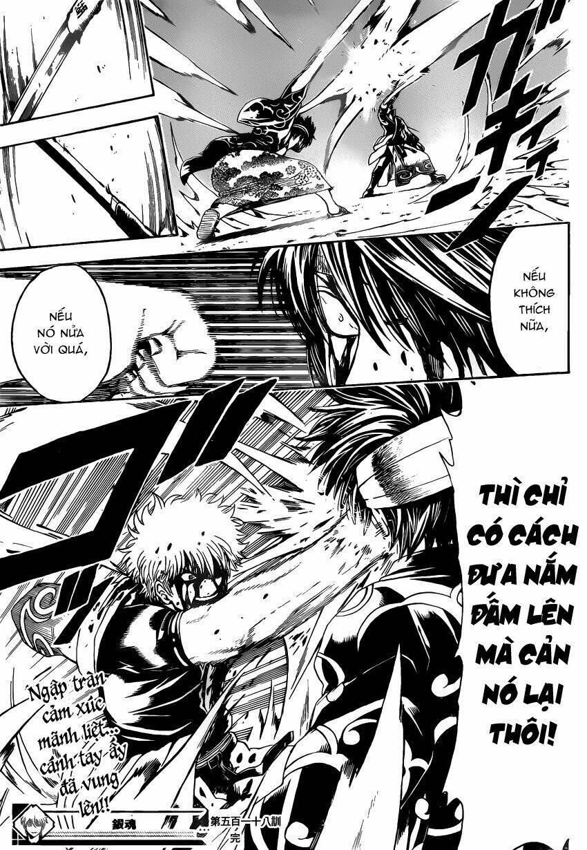 gintama - linh hồn bạc chapter 518 19