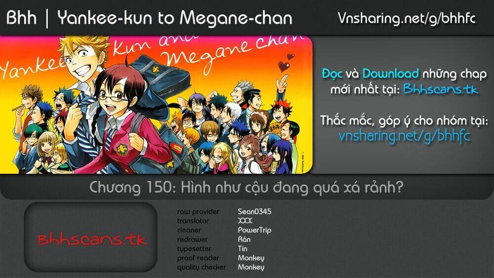 yankee-kun to megane-chan - nhóc quậy và nhỏ 4 mắt chapter 150 2