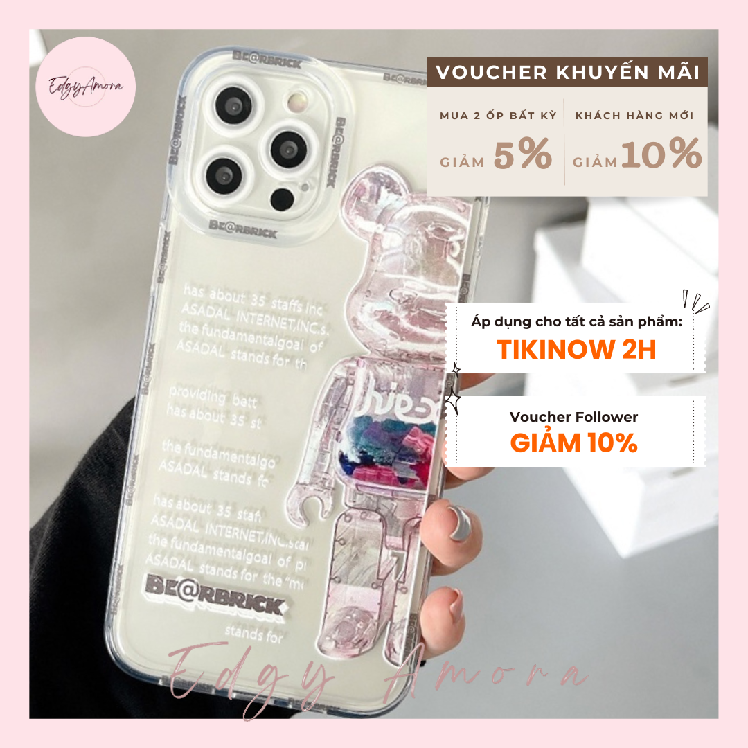 Ốp lưng Iphone chống sốc gấu Brick đứng dành cho Iphone 11 / Phone 11 Pro / Iphone 11 Pro Max / Iphone 12 / Iphone 12 Pro / Iphone 12 Pro Max / Iphone 13 / Iphone 13 Pro / IPhone 13 Pro Max / Iphone 14/ Iphone 14 Pro / Iphone 14 Pro Max