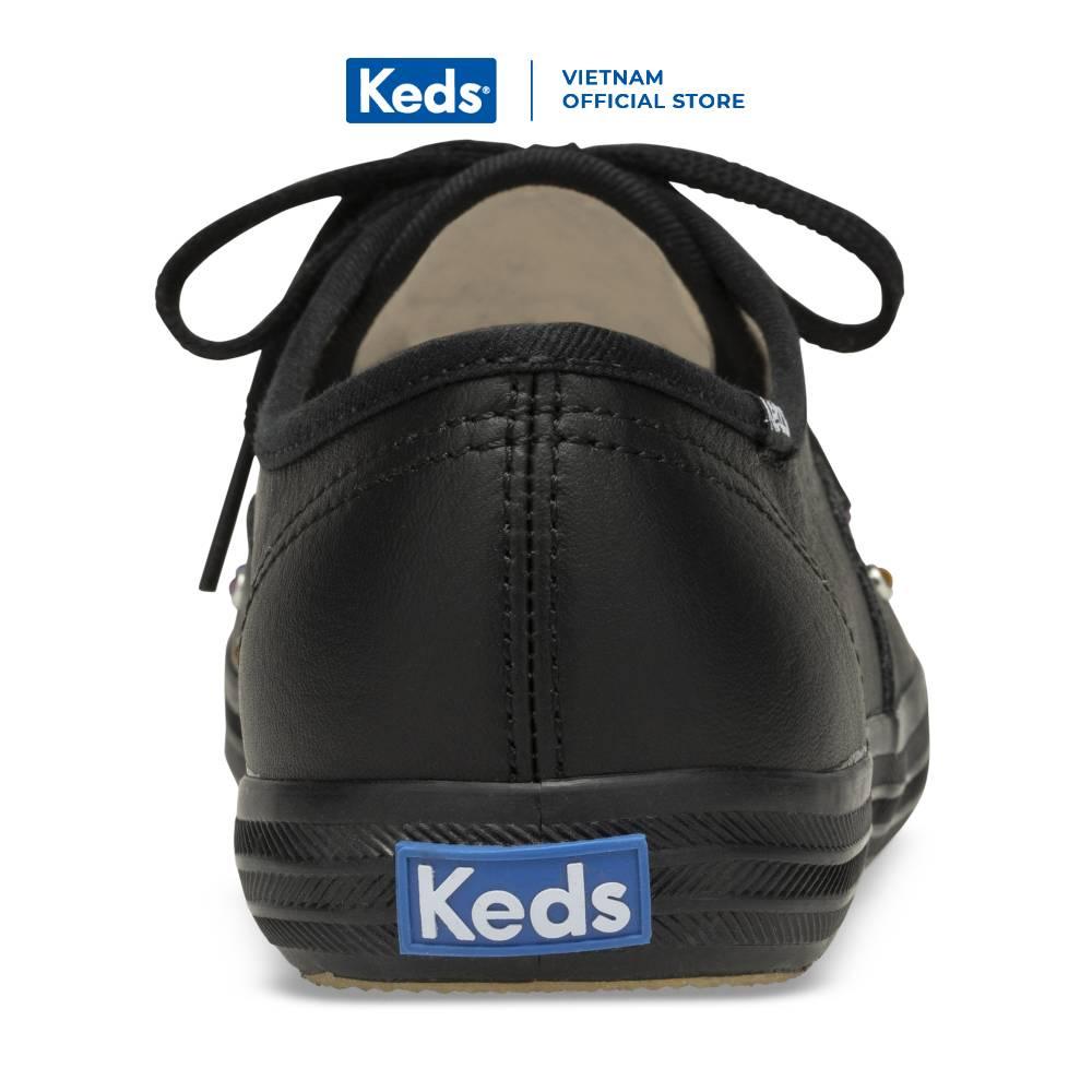 Giày Keds Nữ- Champion Starlight Leather Stud Black- KD059358