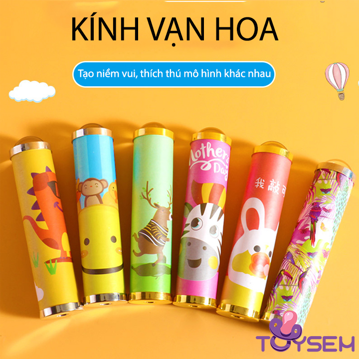 Kính vạn hoa cầu lồi giúp bé phát triển thị giác và khám phá - Đồ chơi trẻ em - Quà tặng sinh nhật cho các bé