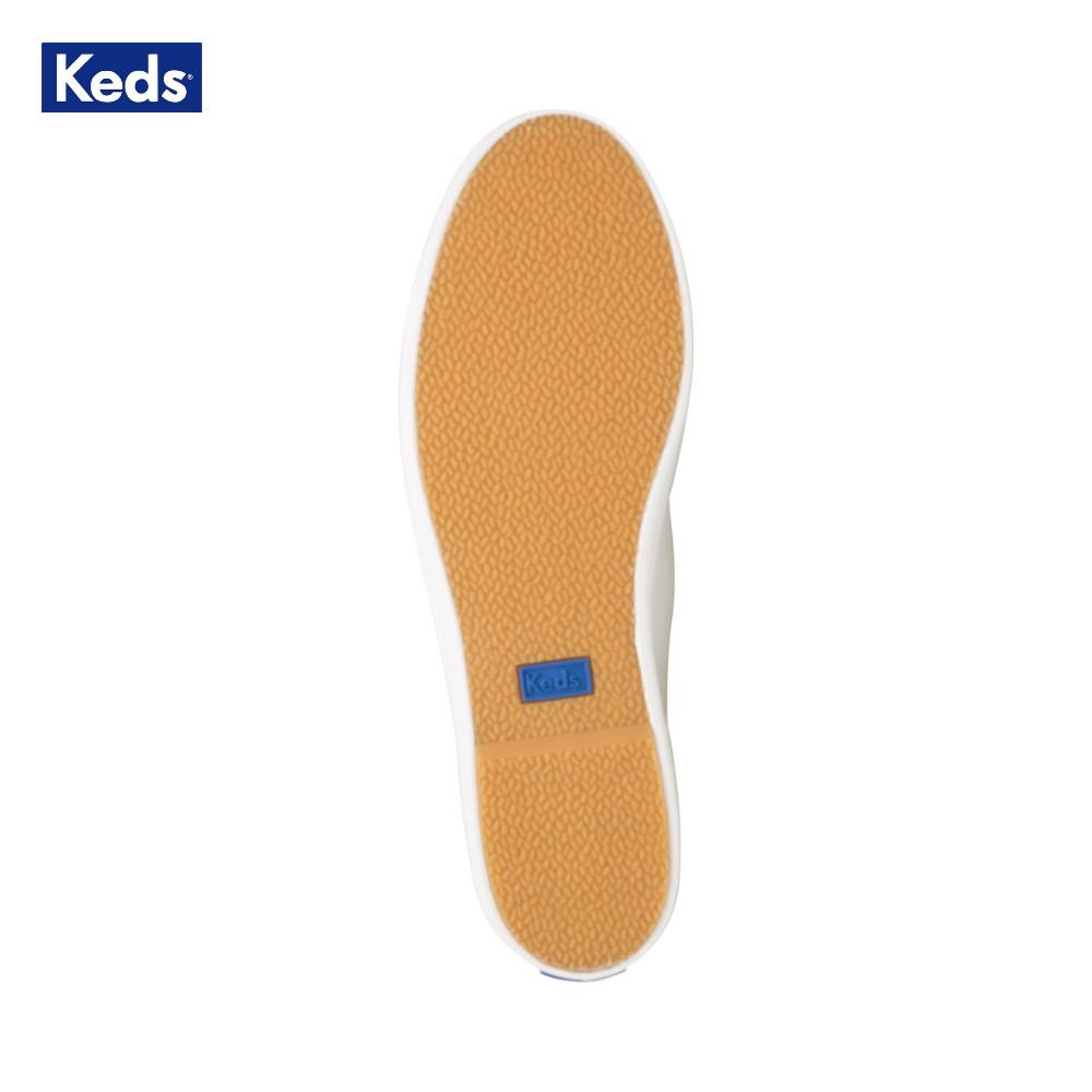 Giày Thể Thao Nữ , KEDS Triple Kick Leather White KD057310