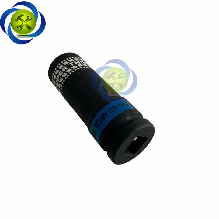 Tuýp 22mm đen dài mỏng Kingtony 441522M loại 1/2 có 6 cạnh