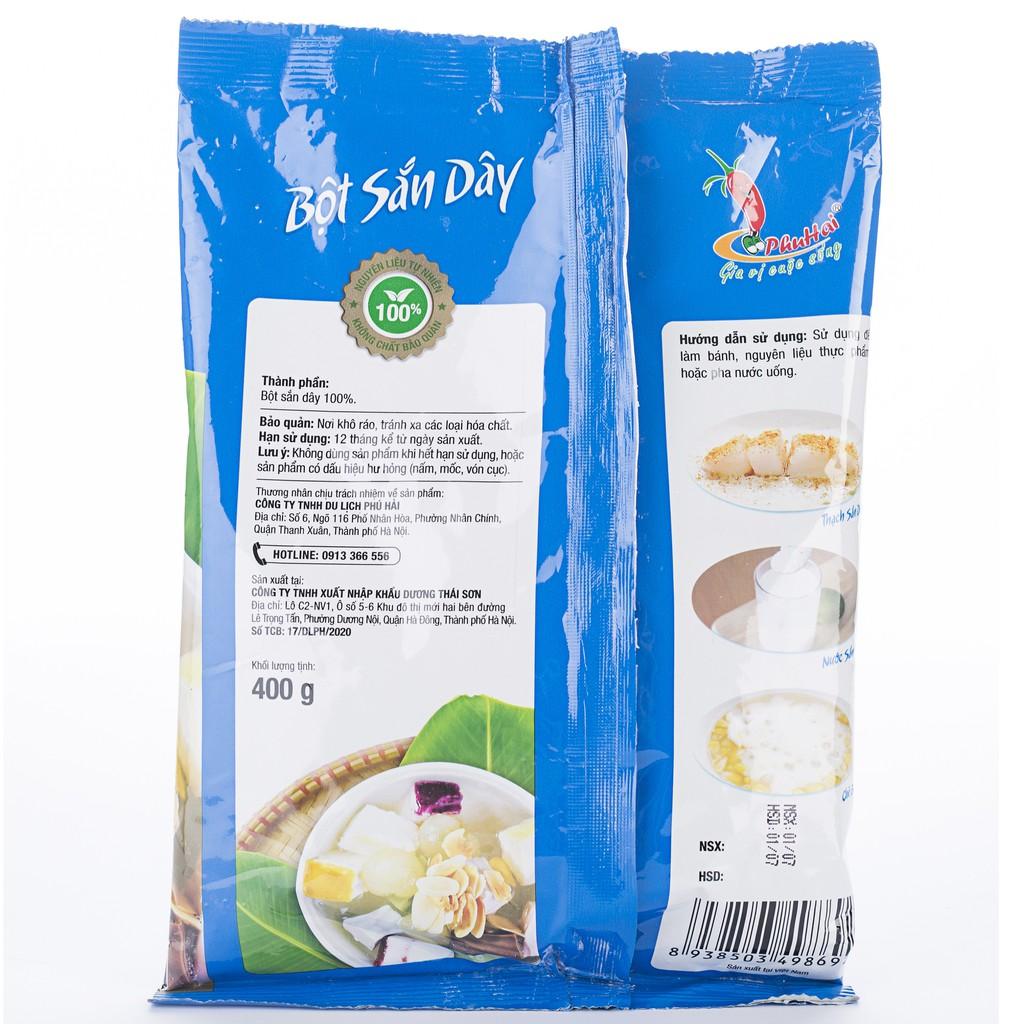 Bột sắn dây Phú Hải 400g