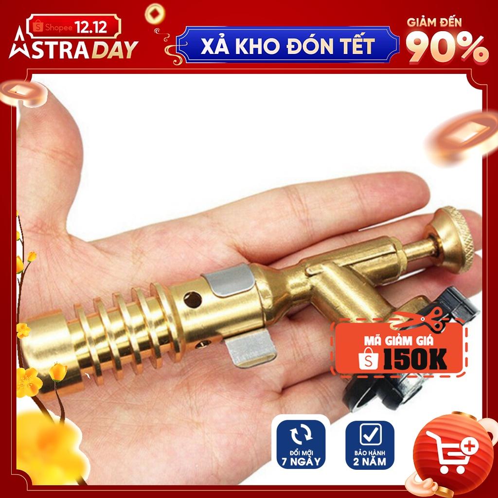 Khò Ga Mini Flame Gun Japan 1300 Độ Bằng Đồng Nguyên Khối