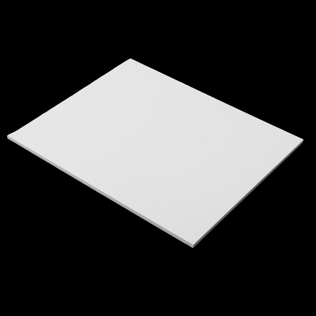 2 Tấm ABS Model Craft Tấm 200 * 250 * 5 Mm Cho DIY Bảng Cảnh Cát
