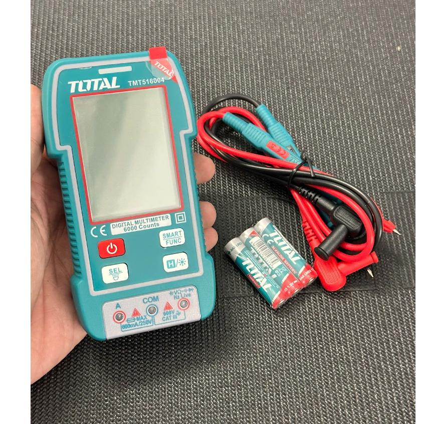 ĐỒNG HỒ VẠN NĂNG KỸ THUẬT SỐ 6V TOTAL TMT516004 - HÀNG CHÍNH HÃNG