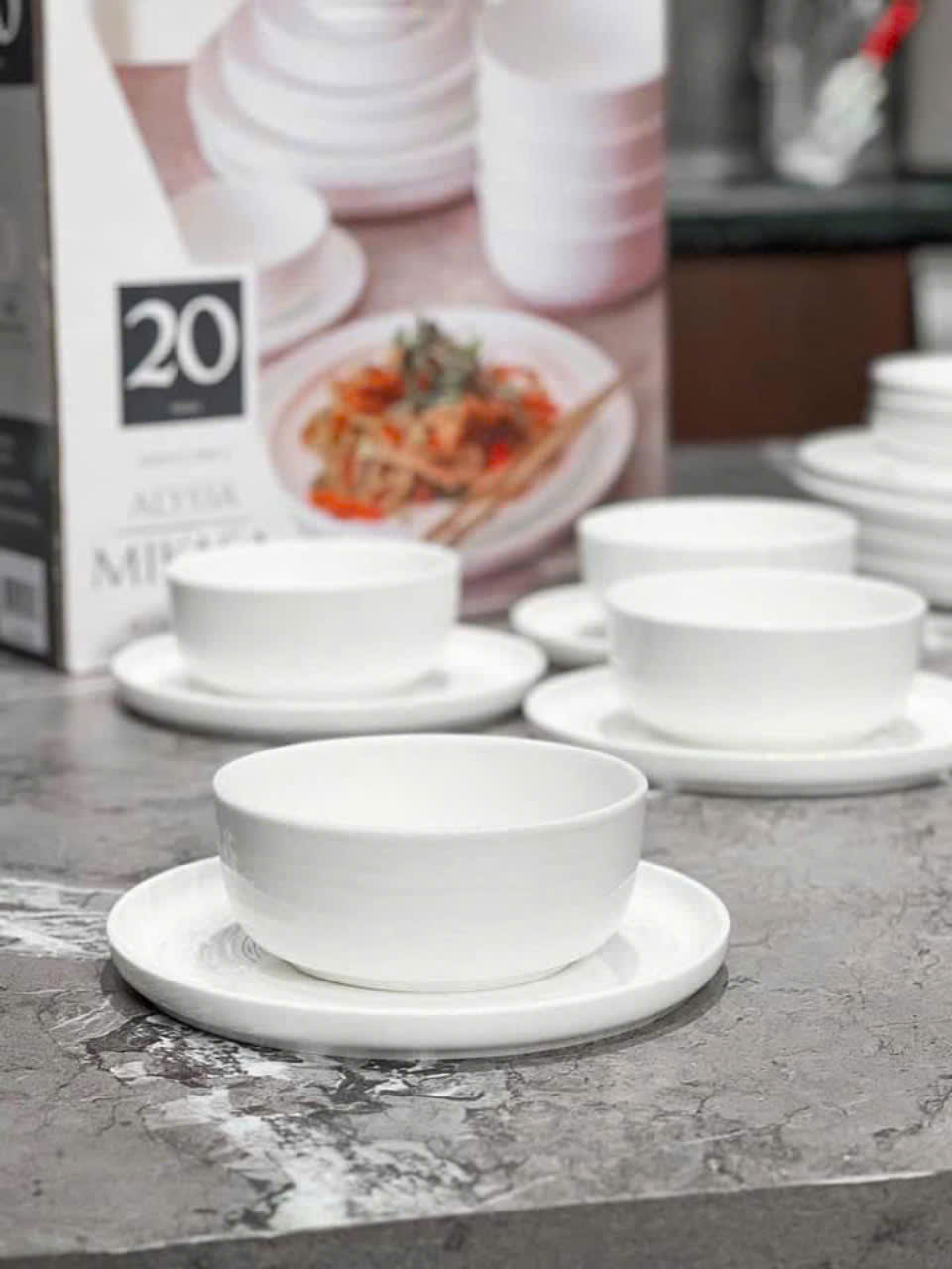 Set bát đĩa mikasa cực đẹp đỉnh chóp của Mỹ Hàng chính hãng