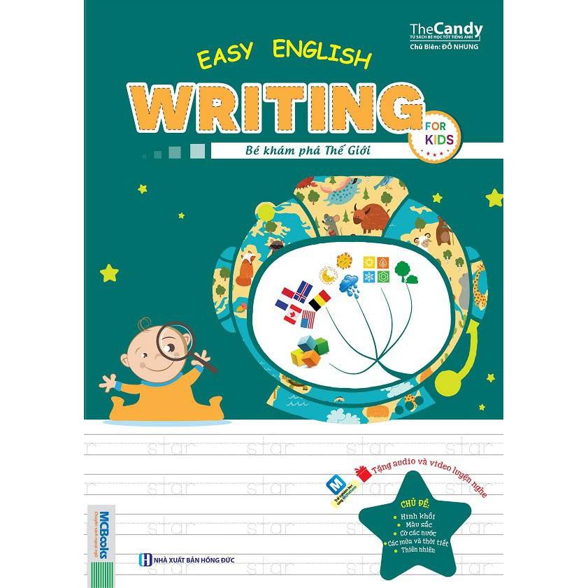 Combo 4 Cuốn Easy Writing English For Kids