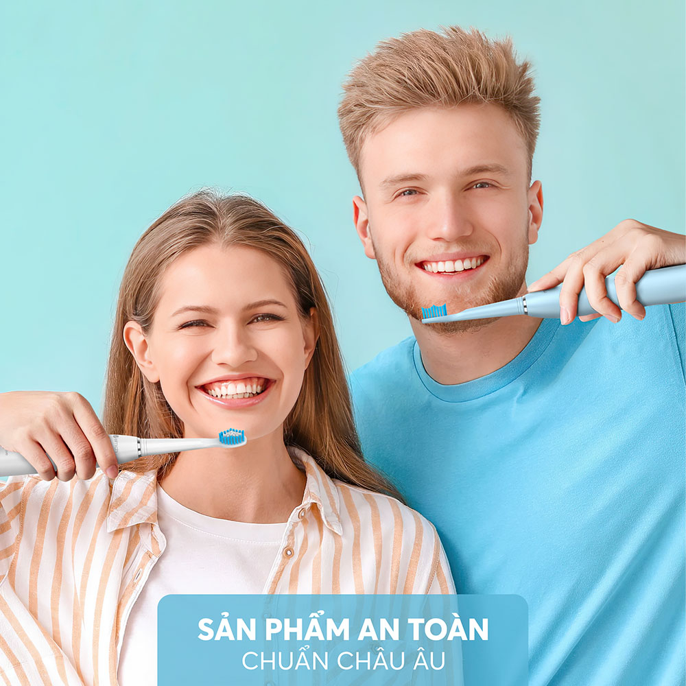 Bàn Chải Điện Elmich Procare TBE-8453,Hàng Chính Hãng, Kèm 2 Đầu Bàn Chải, 5 Chế Độ Làm Sạch-JoyMall