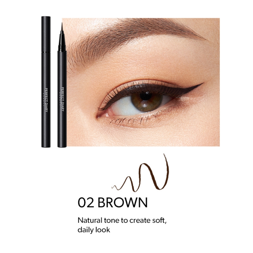 Bút Kẻ Mắt Perfect Diary Slim Long-Lasting Liquid Eyeliner 0.5g