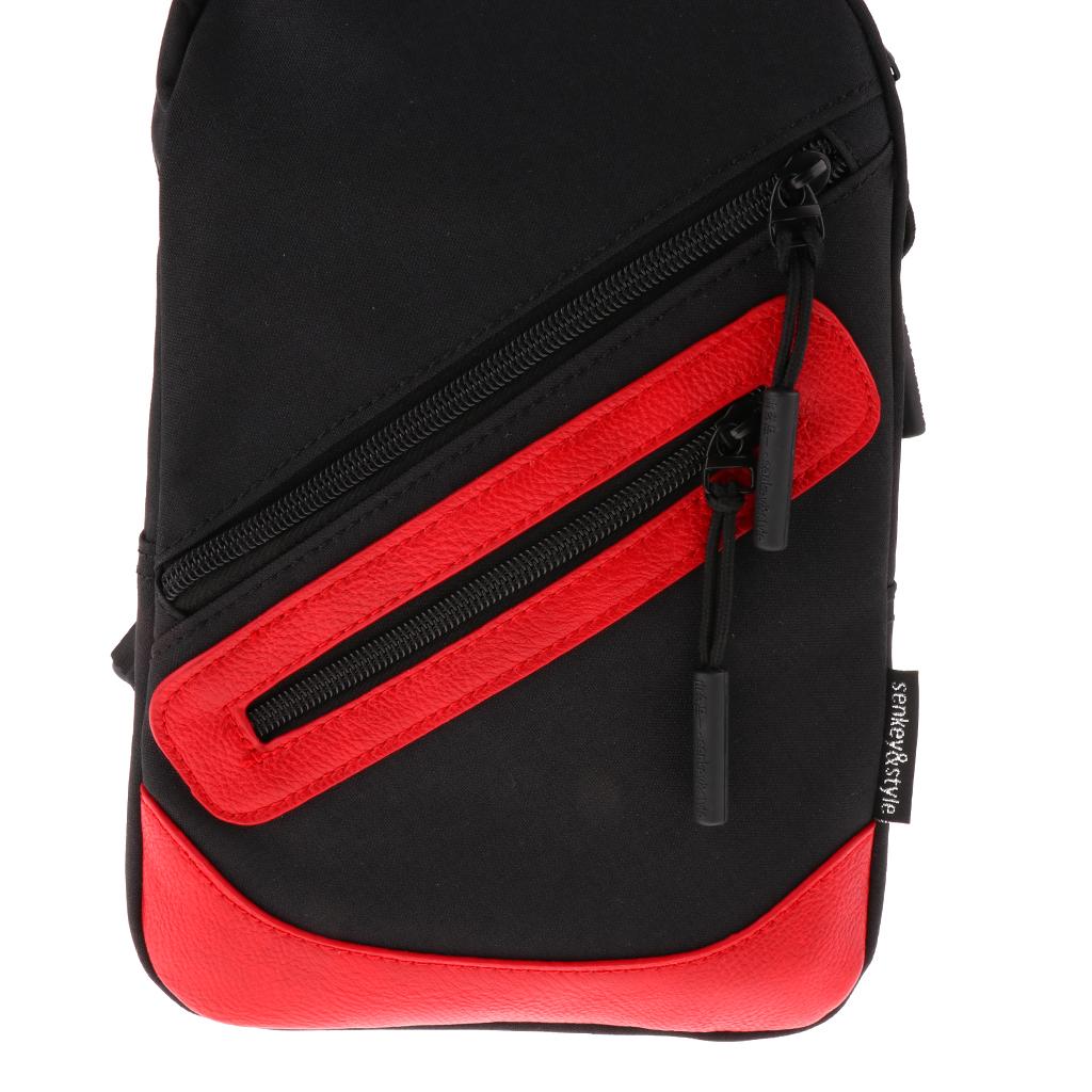 Canvas Single Shoulder Bag Leisure Sports Breast Bag Backpack