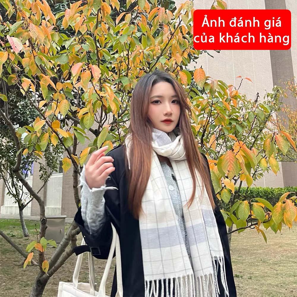 Khăn Quàng Cổ TUXA nam nữ - Khăn Choàng Cổ Cashmere Ấm Áp Phong Cách thời trang giữ nhiệt chống lạnh mùa đông