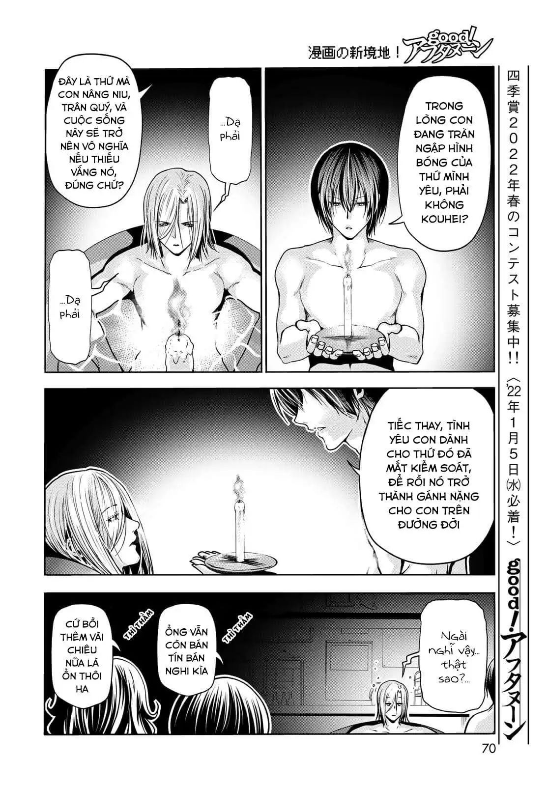 cô gái thích lặn - grand blue chapter 73 34