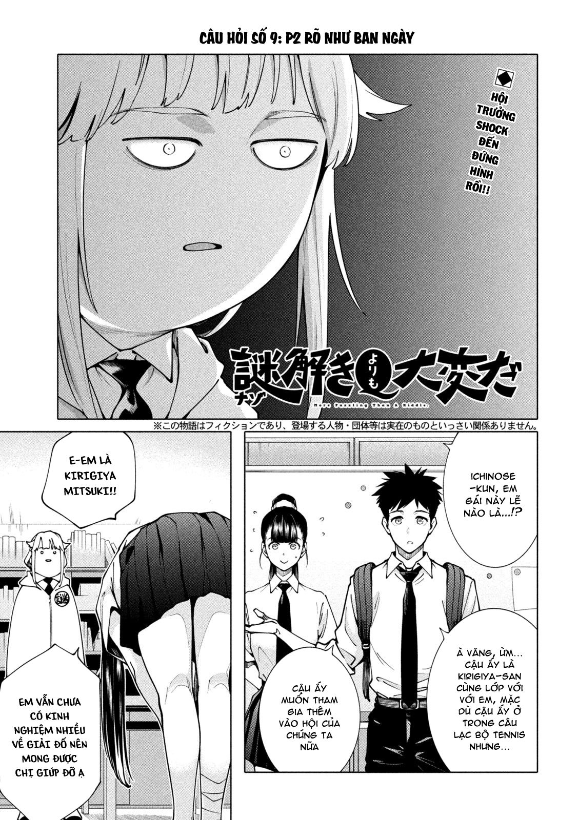 điều còn khó hơn cả việc giải đố chapter 9 1