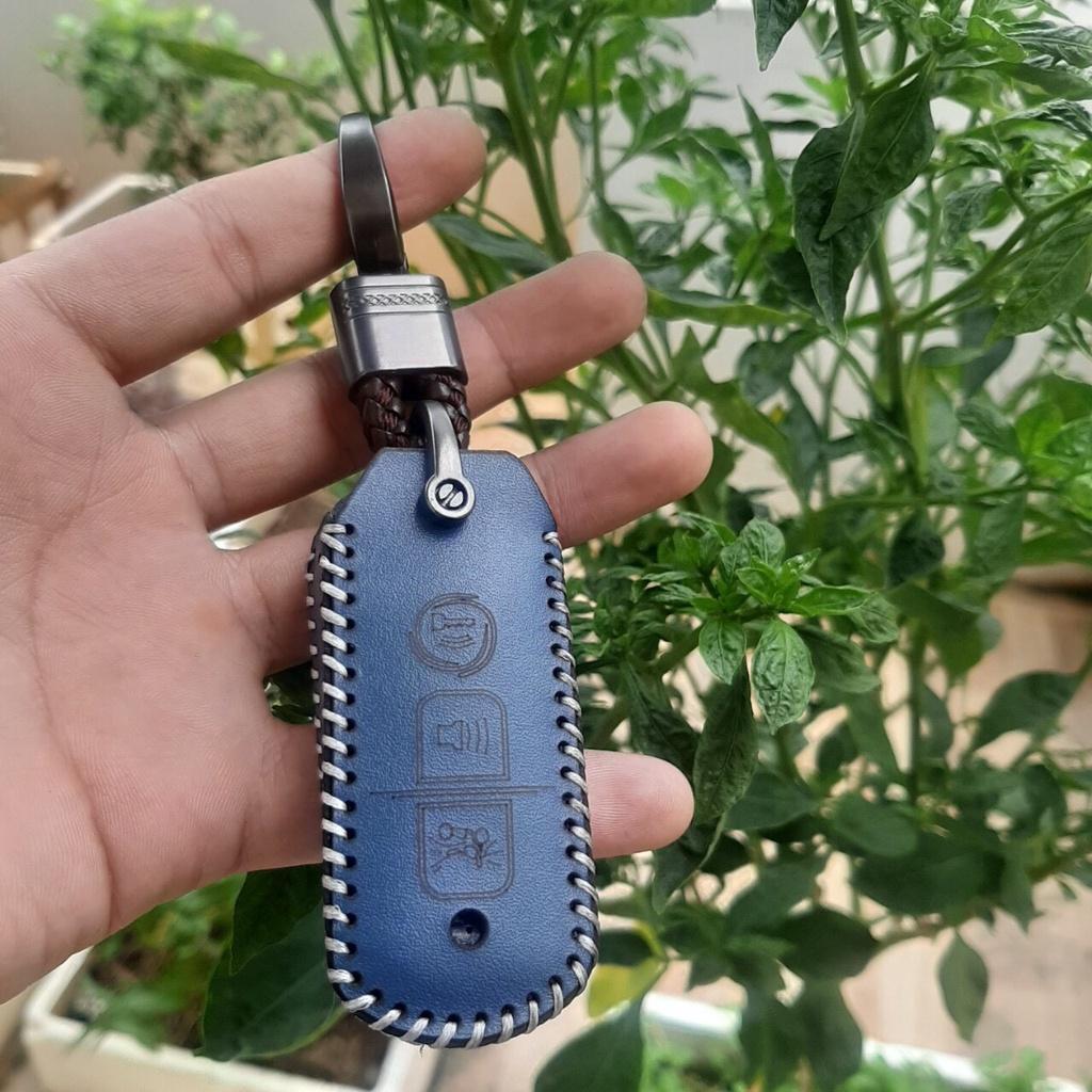 Bao Da Chìa Khóa Hyperion Smartkey chống trộm, tìm xe handmade da thật, bảo hành 2 năm, Khắc tên và sđt chủ xe,