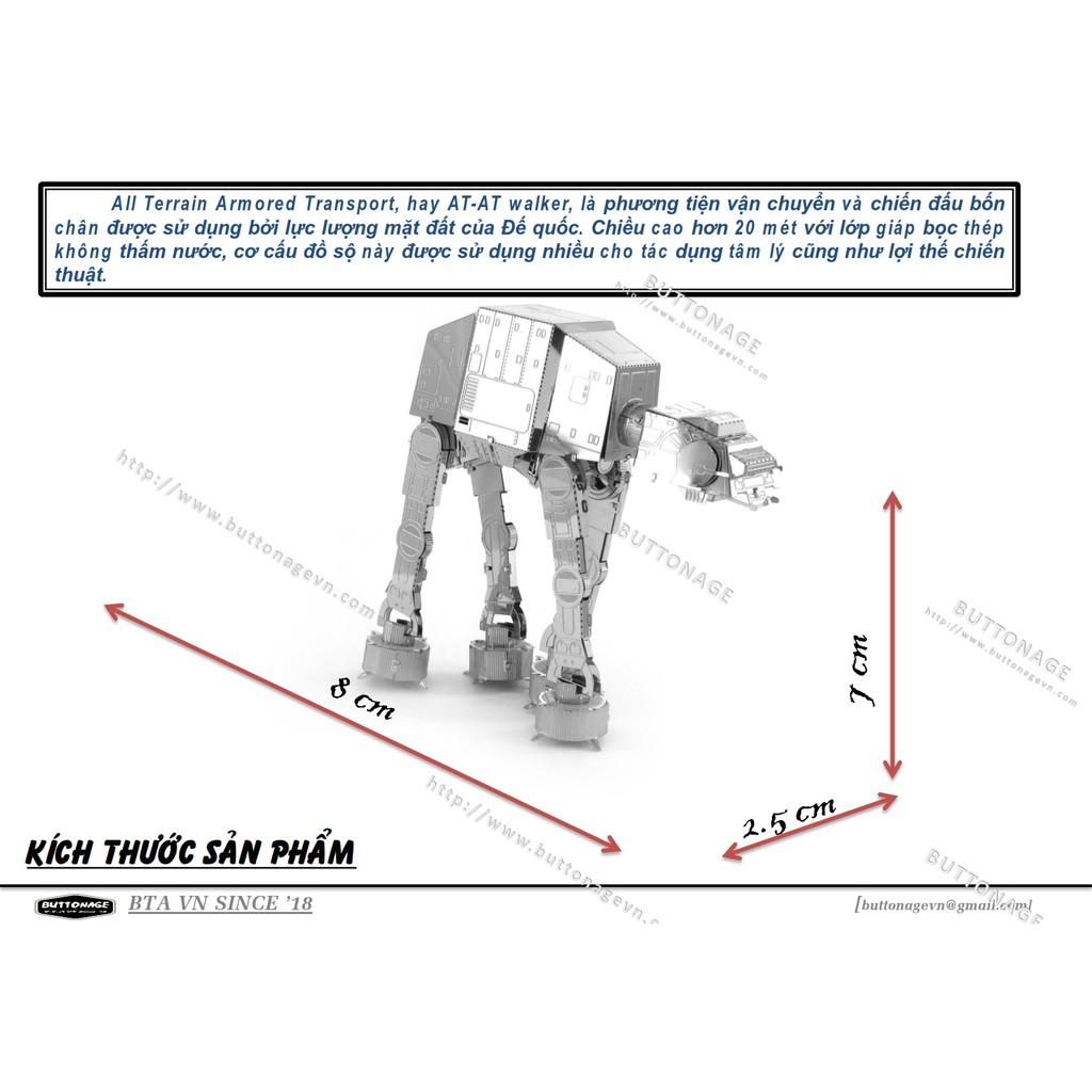 Mô Hình Lắp Ráp 3d Robot Chuyên Chở AT-AT