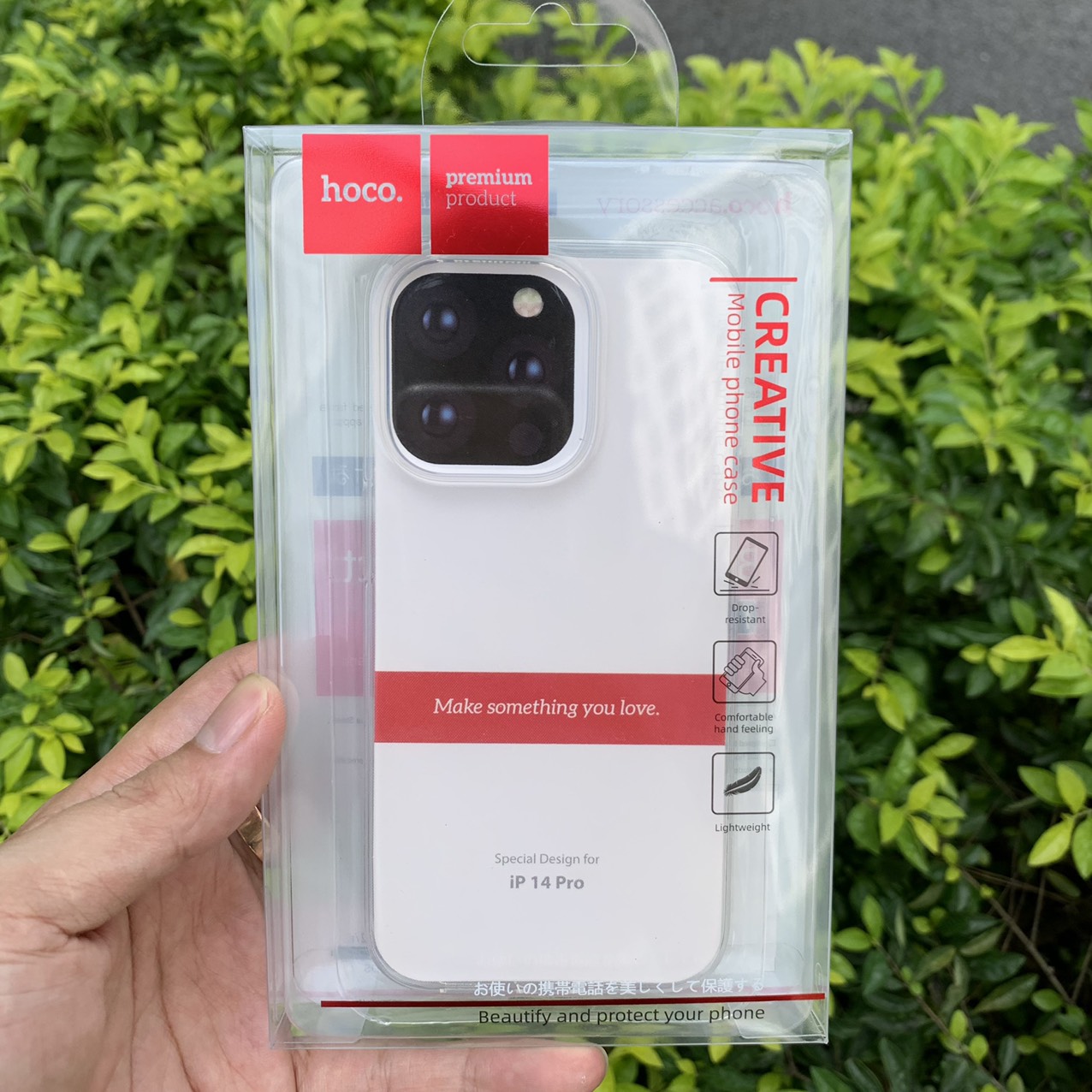 Ốp Lưng Trong Suốt Hoco Dành Cho Iphone - Hàng Chính Hãng - Iphone 14Pro