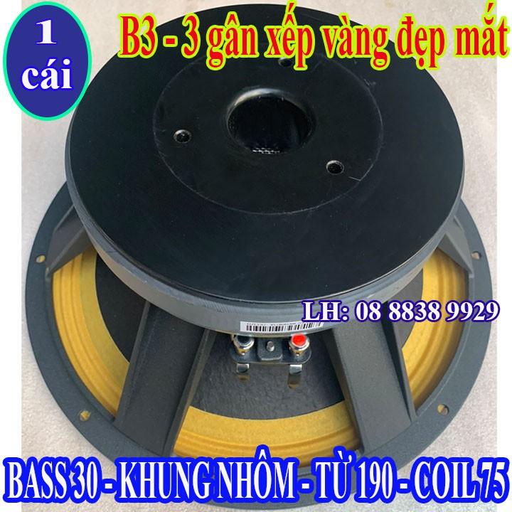 LOA BASS 30 B3 AUDIO COIL 75 TỪ 190 GÂN VÀNG - HÀNG NHẬP KHẨU