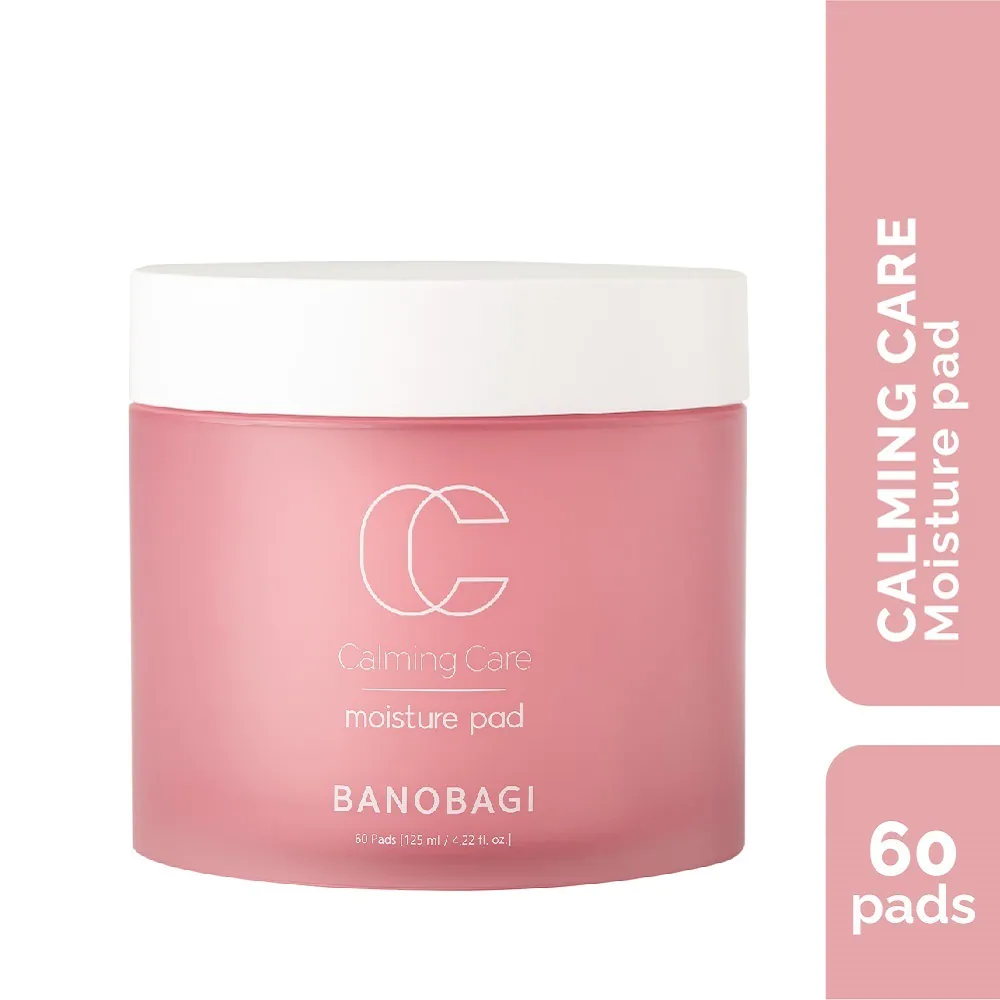 Toner dạng bông Banobagi Calming Care Moisture Pad 60Pad/ 125ml