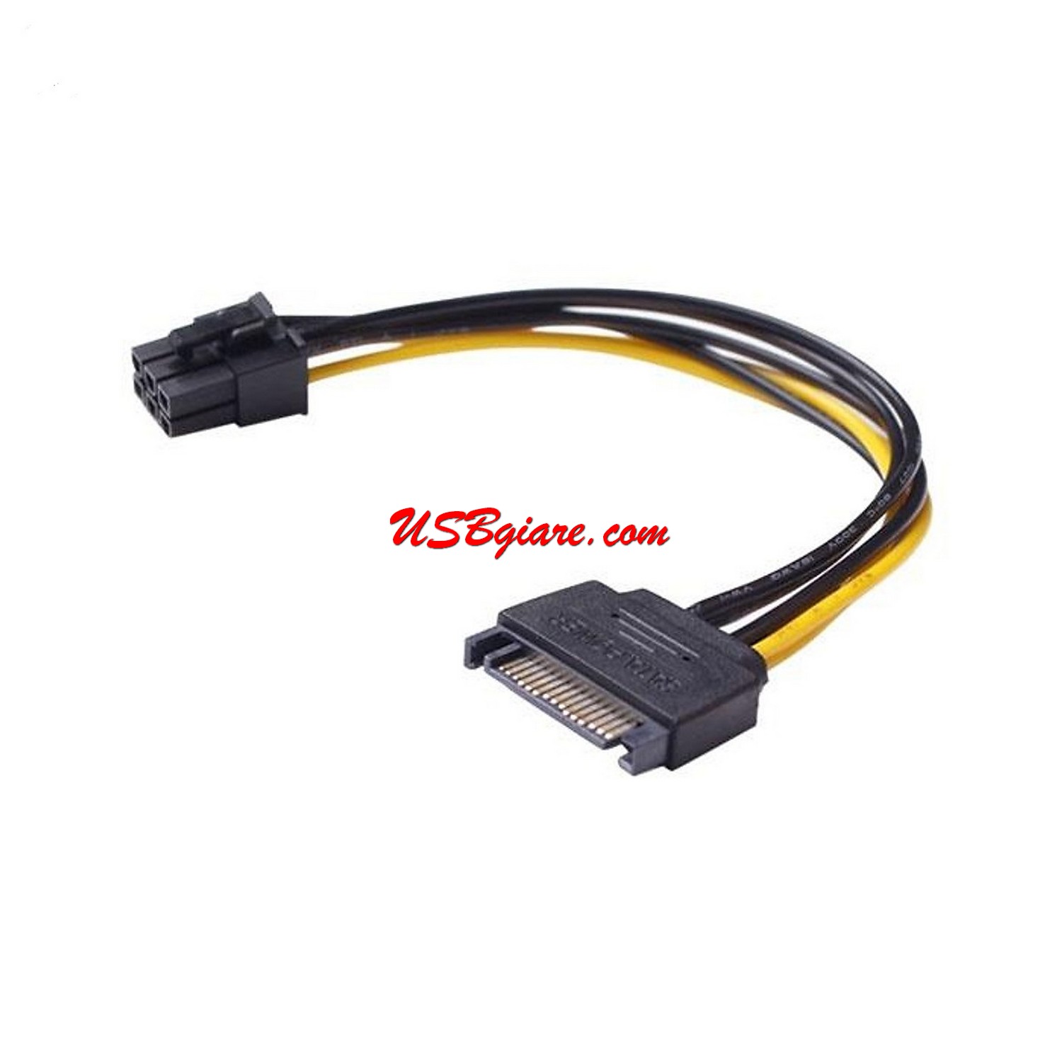 Cáp nguồn phụ VGA (từ Sata qua VGA 6 Pin)