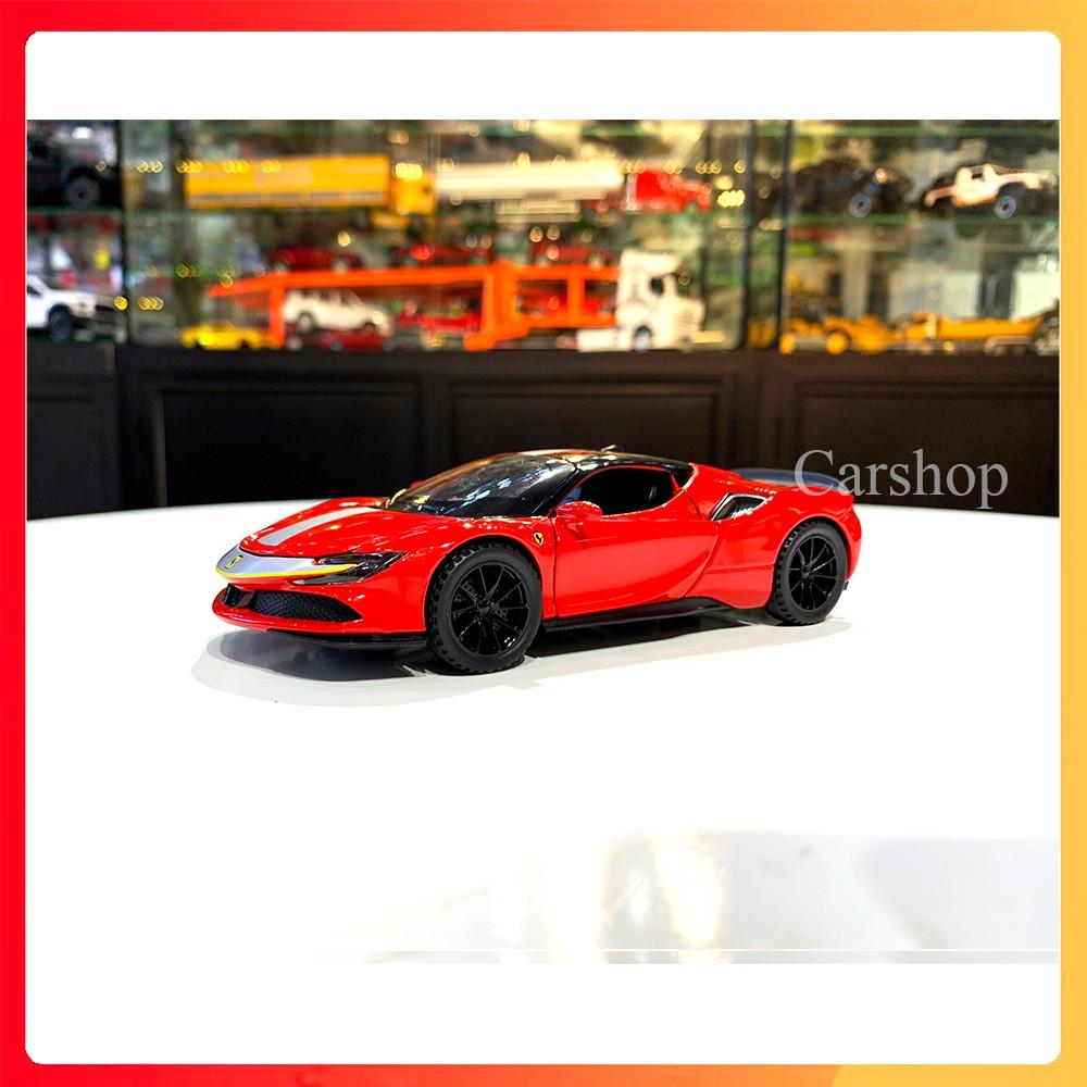 Mô hình xe Ferrari SF90 Stralade tỉ lệ 1:32 hãng XHD