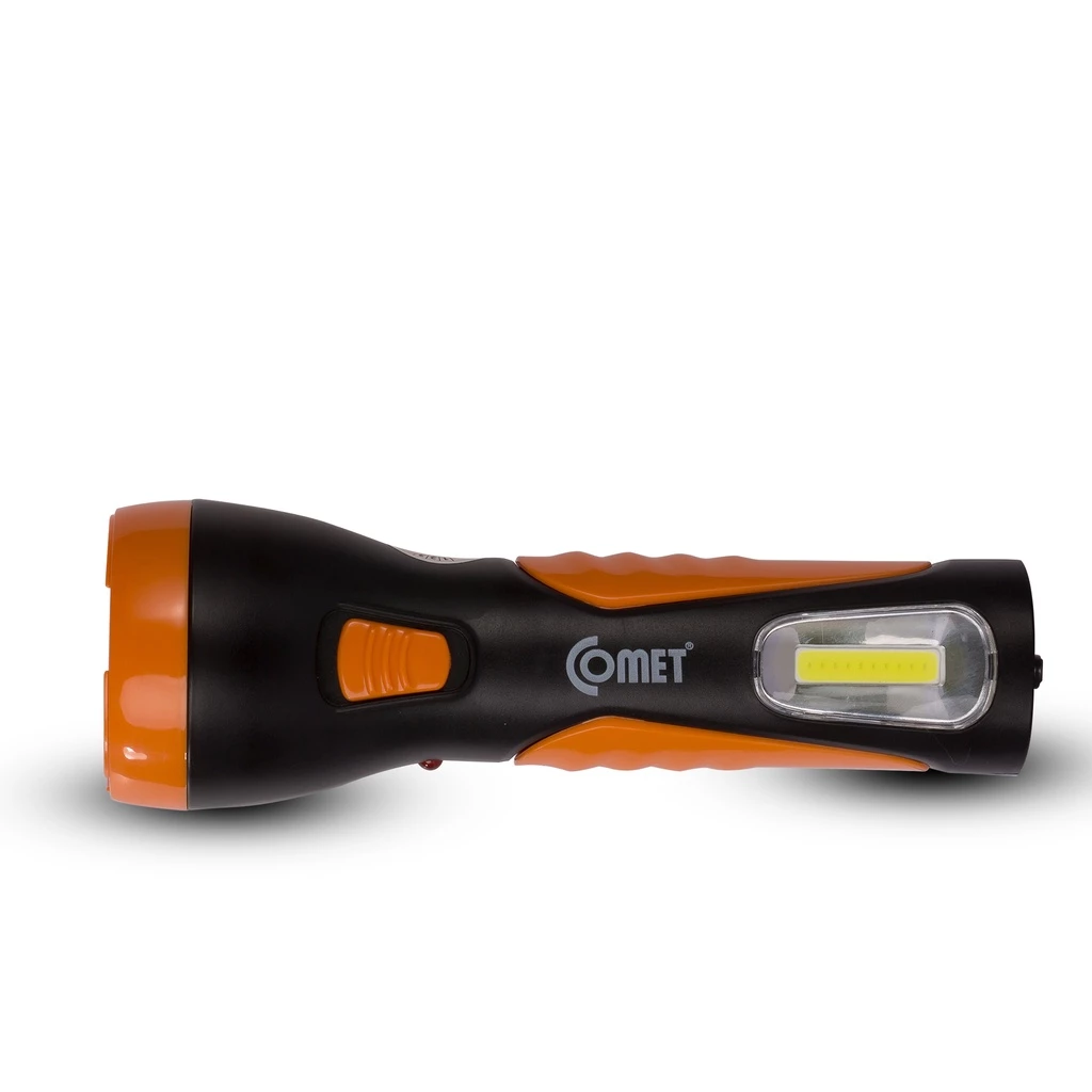 Đèn Pin Sạc Led COMET CRT254 2W đa năng nhựa ABS 2 chế độ sáng Pin sạc 400mAh lead-acid