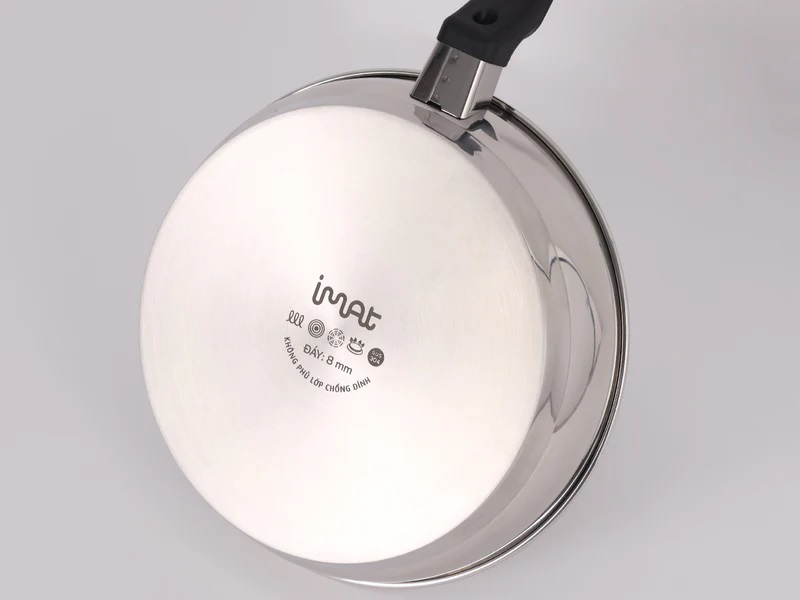 Bộ 5 nồi chảo iNox không chống dính