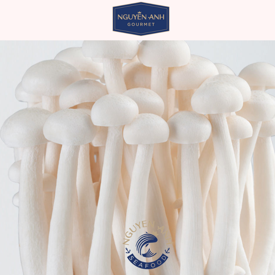 Nấm linh chi trắng tươi 125g nông trại Nấm Xanh
