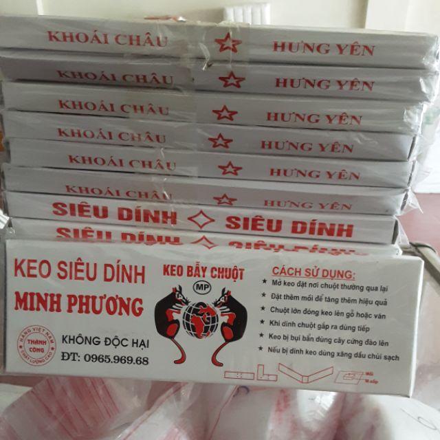 KEO DÍNH CHUỘT MINH PHƯƠNG SIÊU DÍNH - SIÊU TIẾT KIỆM (COMBO 12 CHIẾC)